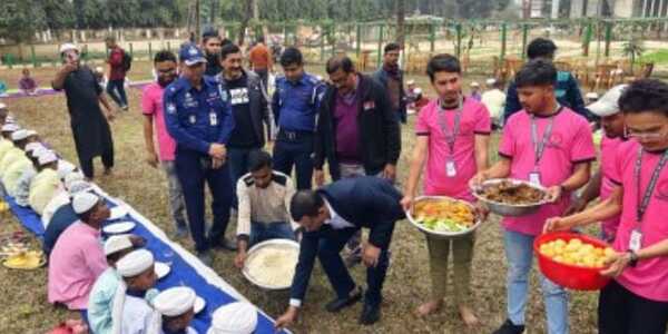 এতিম শিশুদের উন্নত মানের খাবার পরিবেশন