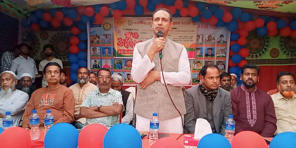 কটিয়াদীতে প্রবাসী কল্যাণ ক্লাবের শুভ উদ্বোধন।