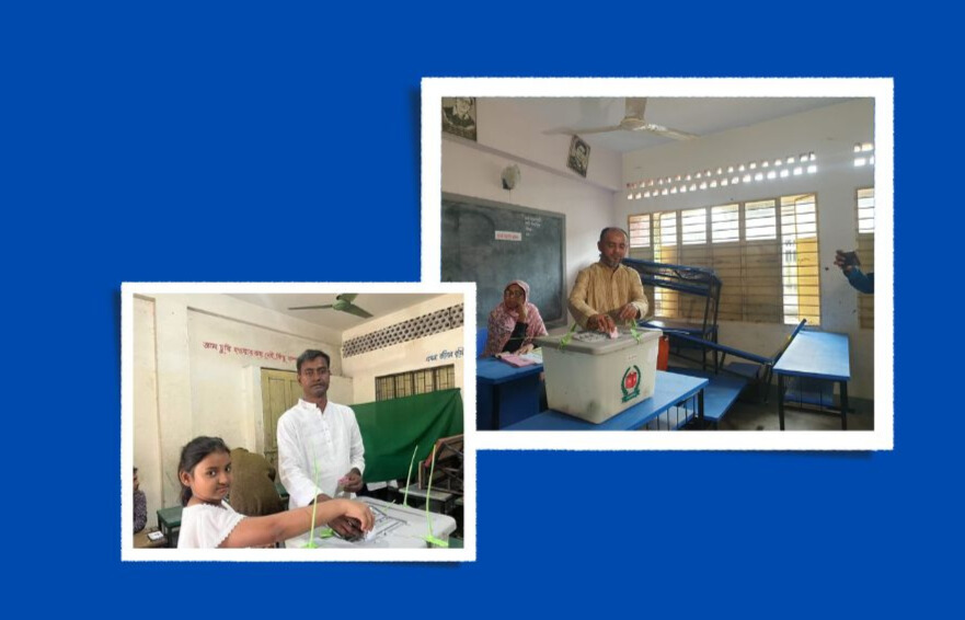 মাগুরায় দু’টি উপজেলায় শান্তিপূর্ণ ভাবে ভোট গ্রহন