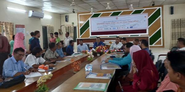 ধর্মপাশায় সুফল কার্যক্রম এবং কার্য নির্ধারণ বিষয়ক প্রশিক্ষণ