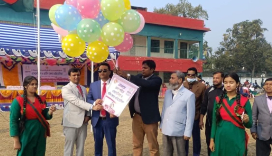 মেহেরপুরে ক্রীড়া প্রতিযোগিতা ও গ্রামীণ খেলাধুলার বর্ণাঢ্য উদ্বোধন