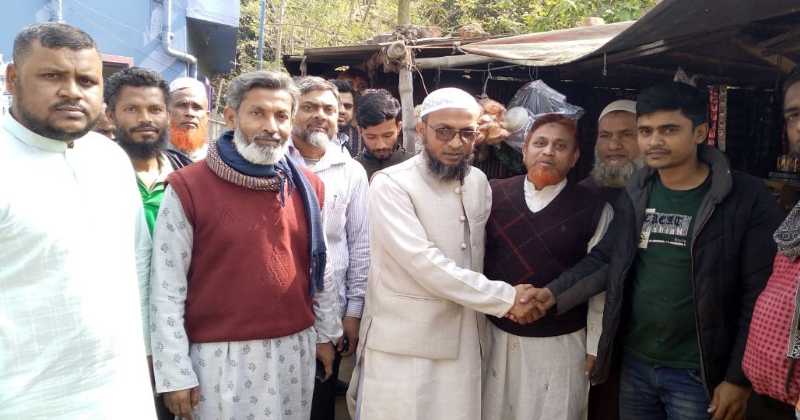 রাণীনগরে জামায়াতে ইসলামী মনোনিত এমপি প্রার্থীর গণসংযোগ