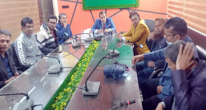 রাণীনগরে সাংবাদিকদের সাথে উপজেলা নির্বাহী কর্মকর্তার মতবিনিময়