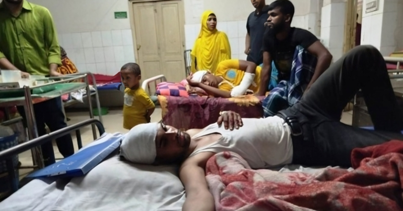 কবরস্থান দখলের প্রতিবাদ করায় প্রতিপক্ষের বাড়িতে হামলা; নারীসহ আহত-৩