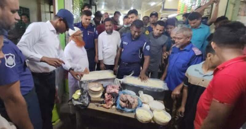 চৌদ্দগ্রামে ভ্রাম্যমান আদালতের অভিযানে ৭ প্রতিষ্ঠানকে ৩ লক্ষাধিক টাকা জরিমানা