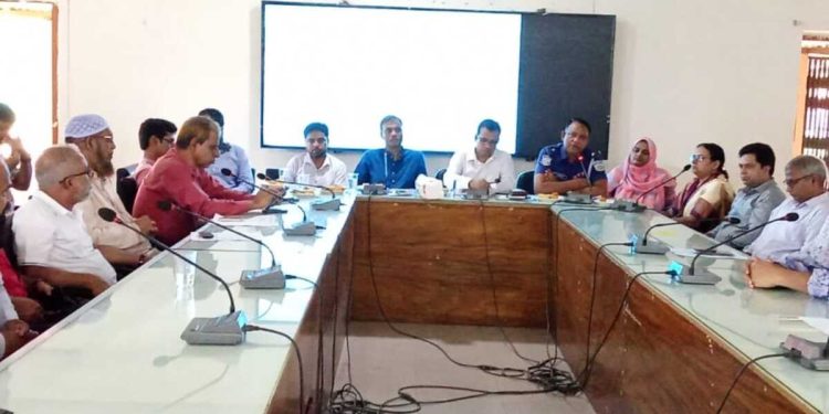 আটপাড়ায় আইনশৃঙ্খলা কমিটির মাসিক সভা অনুষ্ঠিত