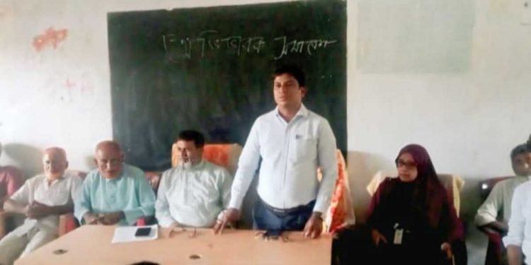 নেত্রকোনায় তেঁতুলিয়া কাকুনীকোনা এস বি উচ্চ বিদ্যালয়ের অভিভাবক সমাবেশ অনুষ্ঠিত