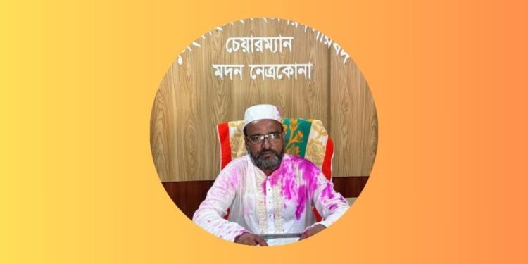 মদনে আবু তাহের আজাদের যোগদানে প্রাণচাঞ্চল্য কাইটাইল ইউনিয়ন পরিষদে